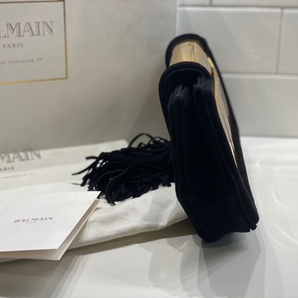 Balmain Killari Gold Clutch - Picture 3 of 8